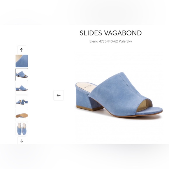 Vagabond suede slides in size 9. Hardly worn! Perfect summer shoe. - Picture 2 of 6